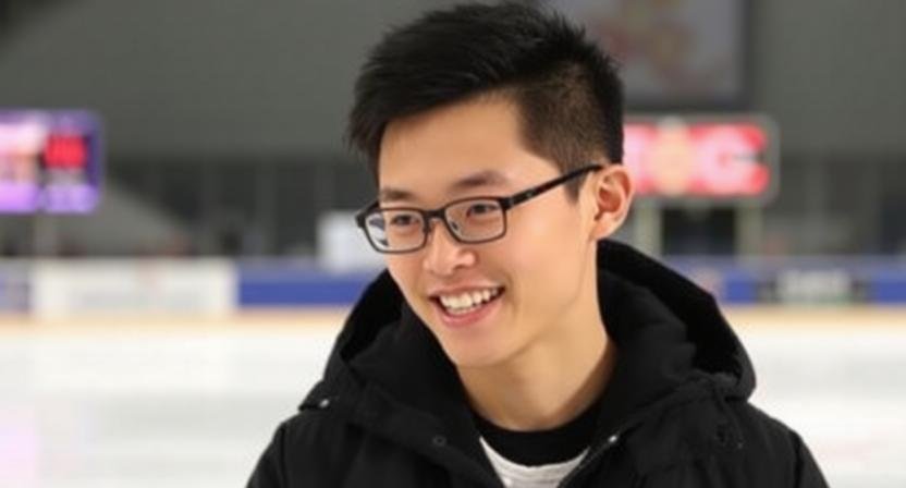 why does ksayim hsiung want to be an ice skater