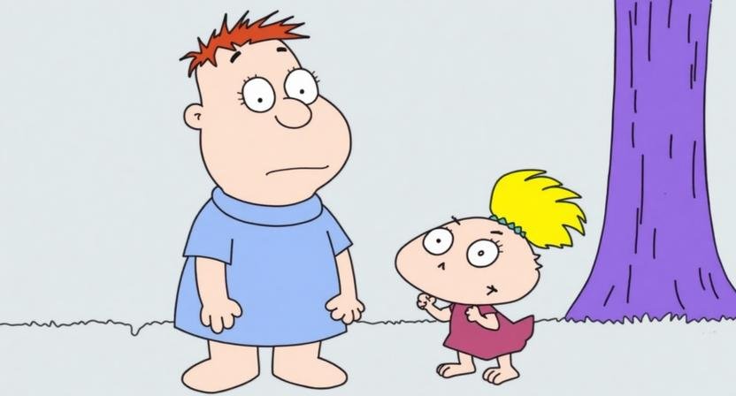 phil or lil of rugrats crossword